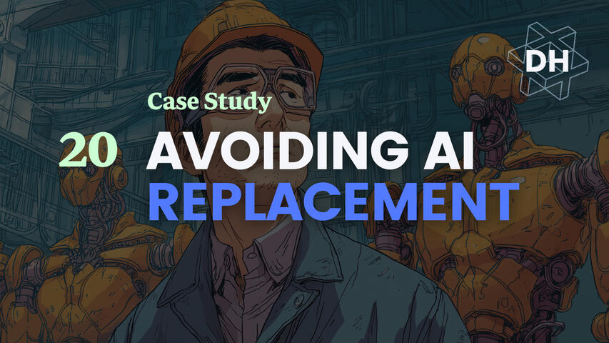 Avoiding AI replacement